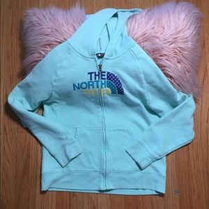 North face hoodie (girls)